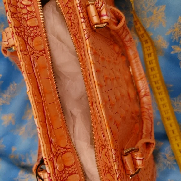 NWT Brahmin Cami In Apricot Rose Handbag - Picture 2 of 6